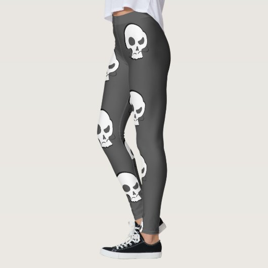 Skull en Mustache Leggings (Links)