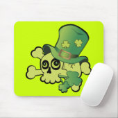 Skull en Shamrocks Muismat (Met muis)
