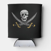 Skull en Swords Pirate Flag Blikjeskoeler (Voorkant)