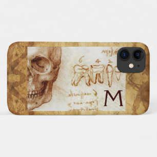SKULL en TEETH, DENTALE KLINIEK, DENTISTISCHE MONO Case-Mate iPhone Case