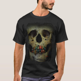 Skull Extreme Close with Doors for Teeth T-shirt
