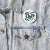 Skull Eye 14th Birthday Gifts Ronde Button 5,7 Cm (In situ)