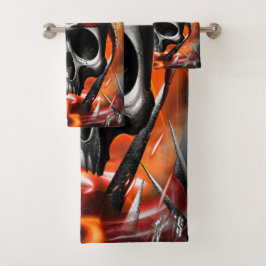 skull Eye Joe Bad Handdoek