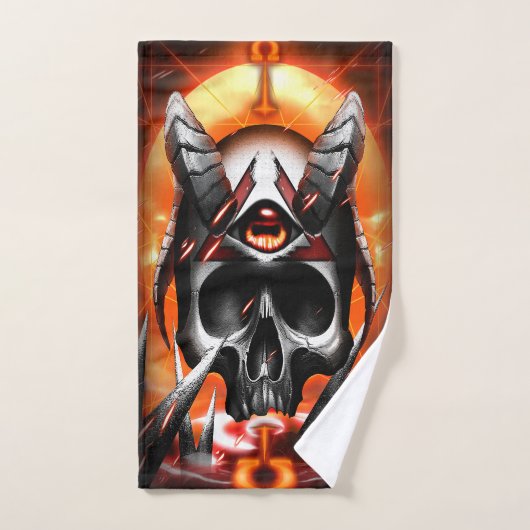 skull Eye Joe Bad Handdoek (Handdoek)