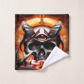 skull Eye Joe Bad Handdoek (Wasdoekje)