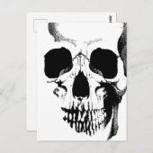 Skull Face Briefkaart (Voorkant / Achterkant)