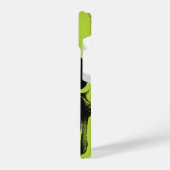 Skull Face Green iPhone Hoesje (Linkerkant)