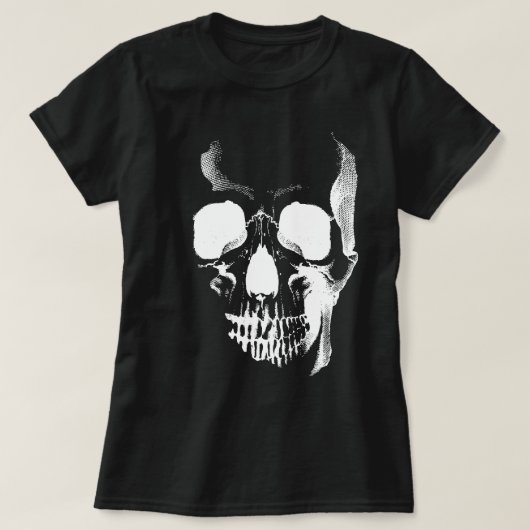 Skull Face T-shirt (Design voorkant)