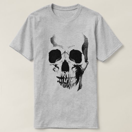 Skull Face T-shirt (Design voorkant)