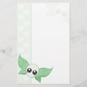 Skull Fairy Green Briefpapier (Voorkant)