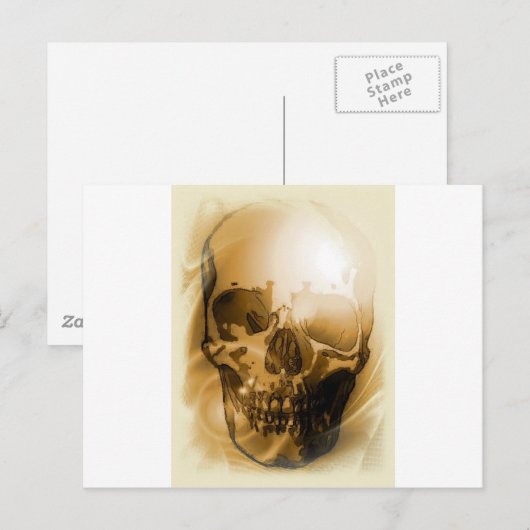 Skull Fantasy Art Briefkaart (Voorkant / Achterkant)