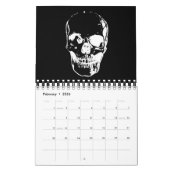 Skull Fantasy Art Heavy Metal Kalender (Feb 2026)