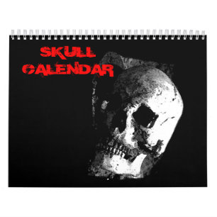 Skull Fantasy Art Heavy Metal Kalender