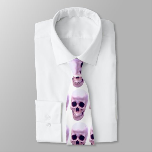 Skull Fantasy Art Necktie Stropdas (Gebonden)