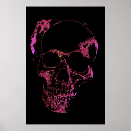 Skull Fantasy Art Poster (Voorkant)