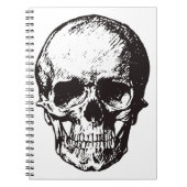 Skull Fantasy Art Rock Punk Heavy Metal Notitieboek (Voorkant)