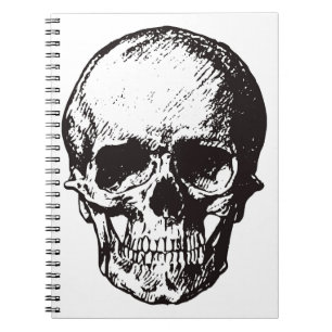 Skull Fantasy Art Rock Punk Heavy Metal Notitieboek
