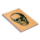 Skull Fantasy Art Rock Punk Heavy Metal Notitieboek (Rechterzijde)