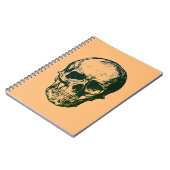 Skull Fantasy Art Rock Punk Heavy Metal Notitieboek (Linkerzijde)