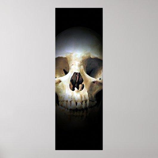 Skull Fantasy Art Rock Punk Heavy Metal Poster (Voorkant)