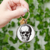 Skull Fantasy Art Rock Punk Heavy Metal Sleutelhanger (Hand)