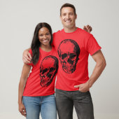 Skull Fantasy Art Rock Punk Heavy Metal T-shirt (Unisex)