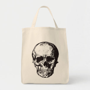 Skull Fantasy Art Rock Punk Heavy Metal Tote Bag