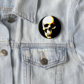 Skull Fantasy Art Rock Punk Ronde Button 5,7 Cm (In situ)