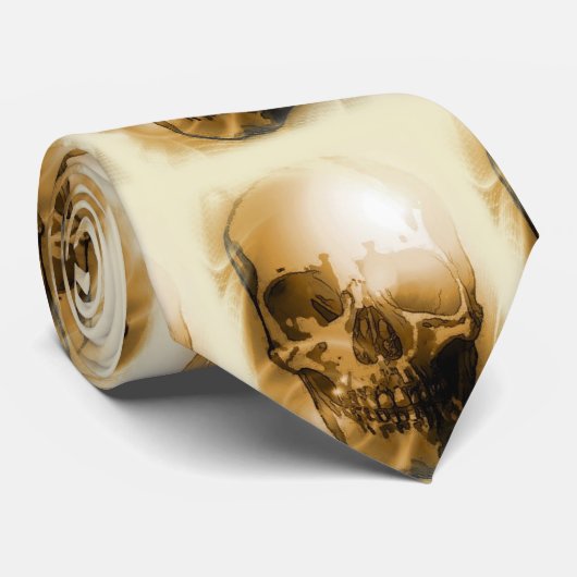 Skull Fantasy Art Stropdassen (Opgerold)