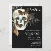 Skull Ferns tot de dood ons deelhuwelijk Kaart (Voorkant)