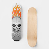 Skull Fire Skateboard (Voorkant)