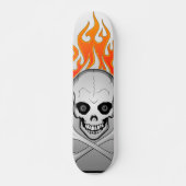 Skull Fire Skateboard (Voorkant)