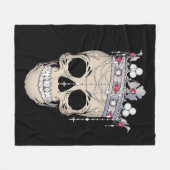 Skull Fleece Deken (Voorkant (Horizontaal))