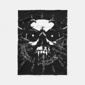 Skull Fleece Deken (Voorkant)