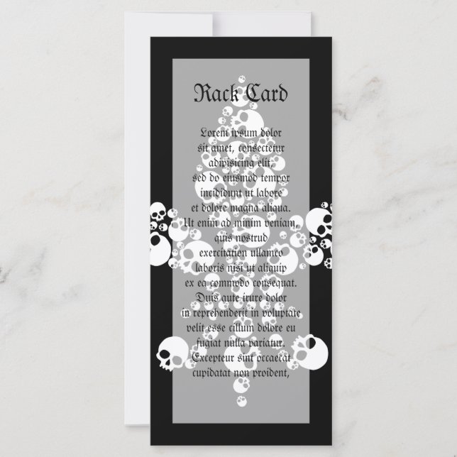 Skull Fleur De Lis (Voorkant)