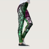 Skull Fleur De Lis Leggings (Rechts)