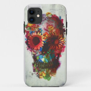 Skull Flower hoesje Xtreme iPhone 5/5s bescherming