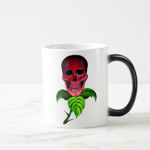 Skull Flower Magische Mok