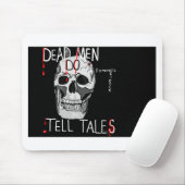 Skull forensic science CSI dode mannen Muismat (Met muis)