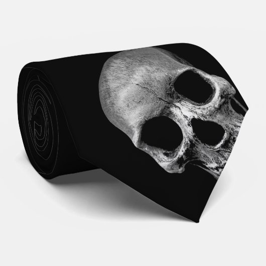 Skull - Funny Stropdas (Opgerold)
