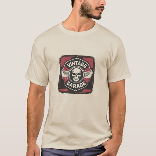 Skull Garage T-shirt (Voorkant)