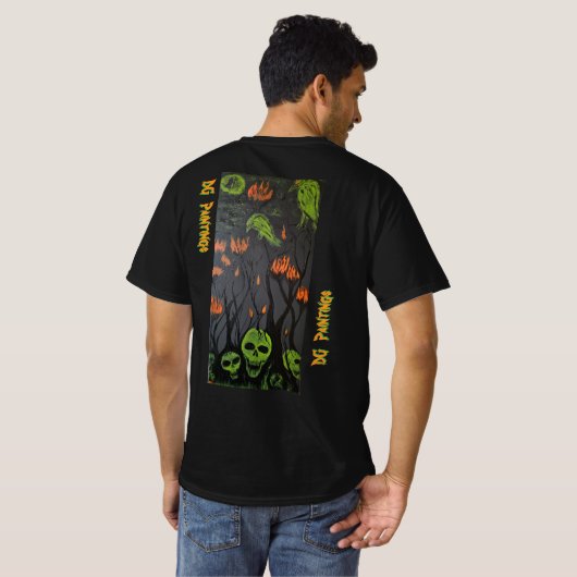 Skull Garden T-Shirt v.2 (Achterkant volledig)