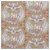 Skull Gargoyle Stof (Swatch)