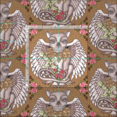 Skull Gargoyle Stof (Delen)