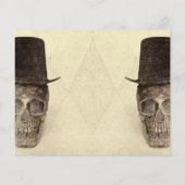 Skull Gay en de heer  Retro Sepia Budget (Achterkant)