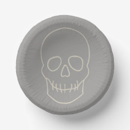 Skull - Ghost Grey and Bone Papieren Kommen