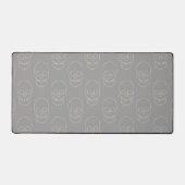Skull - Ghost Grey and Bone White Bureaumat (Voorkant)