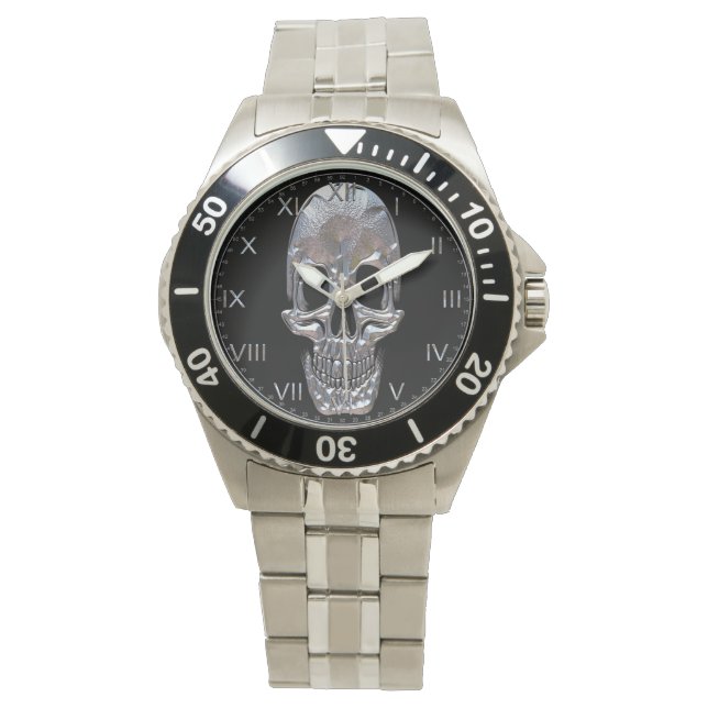 Skull Ghost Shadow Horloge (Voorkant)