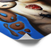 Skull Girl Poster (Hoek)