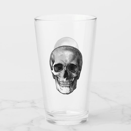 Skull Glas (Achterkant)